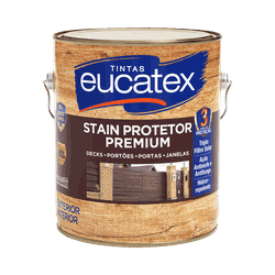 Power Stain Natural 3,6 Lt Eucatex - Bignotto Ferramentas