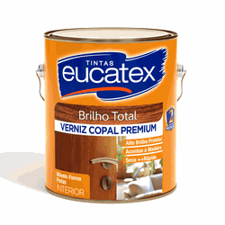 Verniz Copal Incolor 3,6 Ltr Eucatex - Bignotto Ferramentas