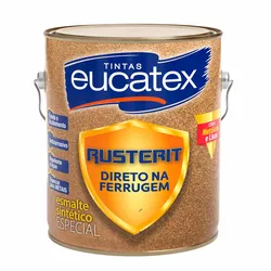 Tinta Rusterit Direto Na Pintura Branco 3,6 Ltr Eu... - Bignotto Ferramentas
