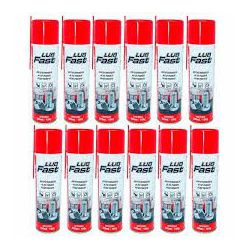 Kit C/ 12 Spray Desengripante 300 ML Lub Fast - Bignotto Ferramentas