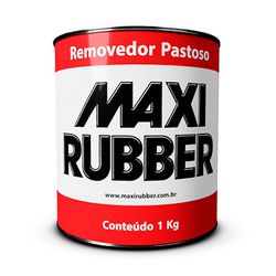 Removedor Pastoso 1Kg Maxi Rubber - Bignotto Ferramentas