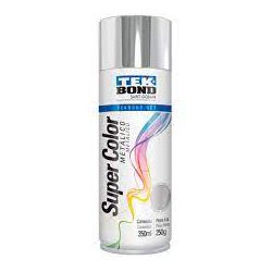 Tinta Spray Metálico Super Color Cromado 350ml Tek... - Bignotto Ferramentas