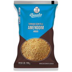 Amendoim Torrado e Moído - 250g - Binuto Alimentos