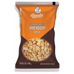 Amendoim Torrado - 250g - Binuto Alimentos