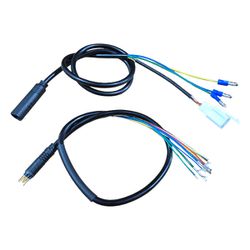 Chicote Elétrico Motor 55cm (plugado) + Chicote El... - Biobike b2b