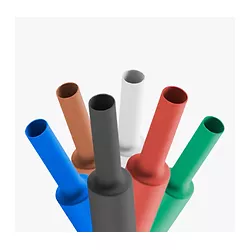 Tubo Termo Retrátil Emborrachado 2,4mm (metro) - 3 - Biobike b2b