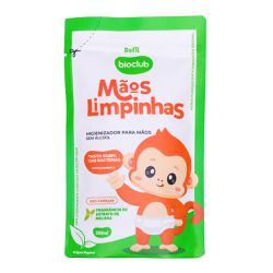 Refil Higienizador De Mãos Sem Álcool - Mãos Limpi... - BIOCLUB