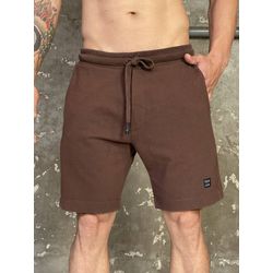 Bermuda Masculina Texturizada com Cós de Amarração... - BIOTWO