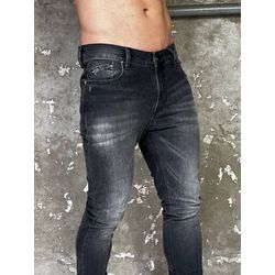 Calça Jeans Skinny Masculina Black Estonada - 002.... - BIOTWO