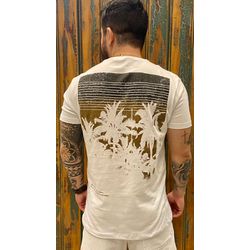 CAMISETA BRANCA COM PAISAGEM COSTAS - 10734.003 - BIOTWO