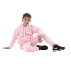 Moletom Canguru Infantil Menino Rosa Claro