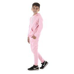 Moletom Canguru Infantil Menino Rosa Claro