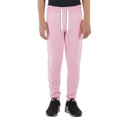 Calça Moletom Infantil Menino Rosa Claro