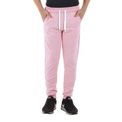 Calça Moletom Infantil Menino Rosa Claro