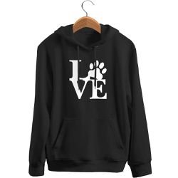 Blusa De Frio Black Beast Moletom Love Dog Preto