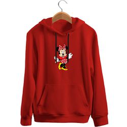 Blusa De Frio Black Beast Moletom Minnie Vinho