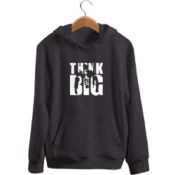 Blusa De Frio Black Beast Moletom Think Big Chumbo