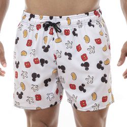 Shorts Masculino Praia Desenho Animado Black Beast