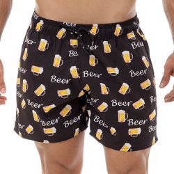 Shorts Masculino Praia Beer Black Beast