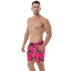 Shorts Mascuino Praia Buldog Black Beast