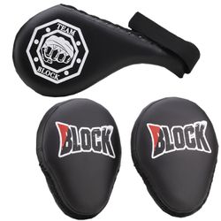 Kit Manopla De Foco e Raquete De Chute - Preto - K... - BLOCK FITNESS