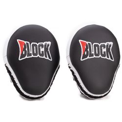 Manopla De Foco Branca - MP- Branco - BLOCK FITNESS