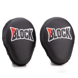 Manopla De Boxe - Preta - MP PRETO - BLOCK FITNESS