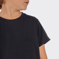 Camiseta Infantil Unissex BL - Preta