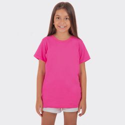 Camiseta Infantil BL - Rosa