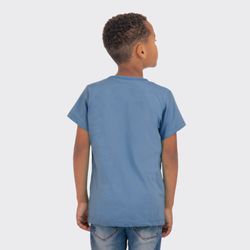 Camiseta Infantil Unissex BL - Azul