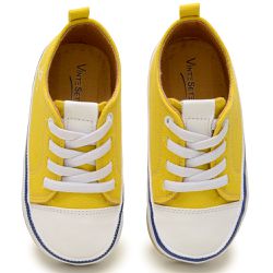 Tênis Infantil Rainbow Lona - Amarelo