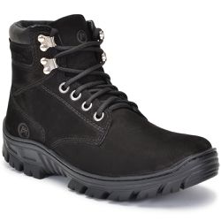 Bota Coturno Bmbrasil Working 8600/12 Preto - 8600... - BMBRASIL CALÇADOS