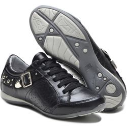 Tenis Feminino Casual Bmbrasil 221/03 Preto - 221-... - BMBRASIL CALÇADOS