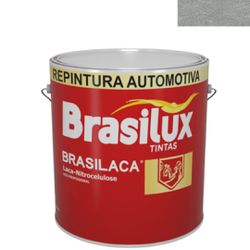 Laca Nitro Aluminio Opalecente 900ml Brasilux - Bond Tintas