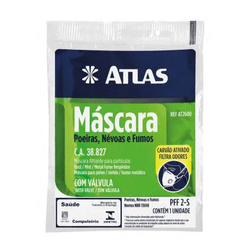 Mascara Descartavel PFF2 c/ Válvula - Atlas - Bond Tintas