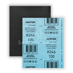 Lixa de Ferro 100 K246- Norton - Bond Tintas