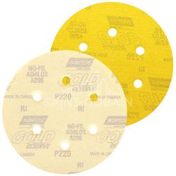 Disco Hookit A296 P220 Gold - Norton - Bond Tintas