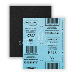 Lixa Ferro 80 K246 - Norton - Bond Tintas