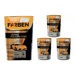 Kit Verniz Pu Alto Solido 5L + 3 Catalisador -900m... - Bond Tintas