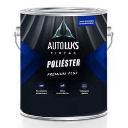 Tinta Poliester Atlas - 900ml - Autoluks - Bond Tintas