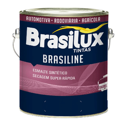 Esmalte Sintetico Branco Fosco 900ml - Brasilux - Bond Tintas