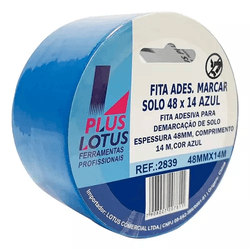 Fita Adesiva Marc Solo 48X14M Azul - Lotus - Bond Tintas