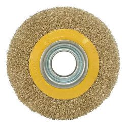 Escova Circular Aço Ondulado 6X3/4'' Amarelo Lotus - Bond Tintas