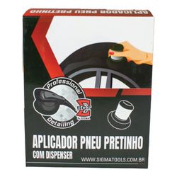 Aplicador de Pneu Pretinho com Dispenser Sigma - Bond Tintas