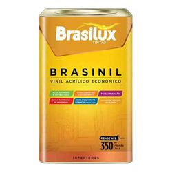 Brasinil Branco Neve Fosco 18L - Brasilux - Bond Tintas
