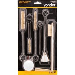 KIT ESCOVA DE LIMPEZA PARA PISTOLA DE PINTURA - Bond Tintas