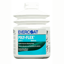 MASSA POLIESTER PLASTICO POLY-FLEX 880ML EVERCOAT - Bond Tintas