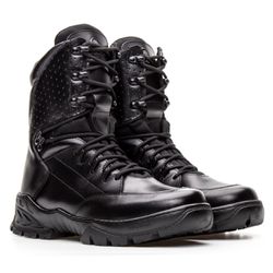 Bota Coturno em couro Militar Armata Kansetsu - Pr... - BOOTS BRASIL