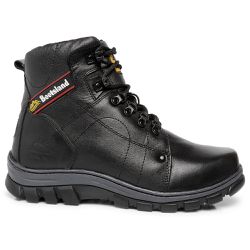 Bota Coturno Bootsland Masculina Em Couro Tamanho ... - LOJA BOOTSLAND