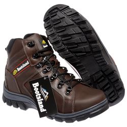 Bota Coturno Bootsland Adventure Masculina Em Cour... - LOJA BOOTSLAND